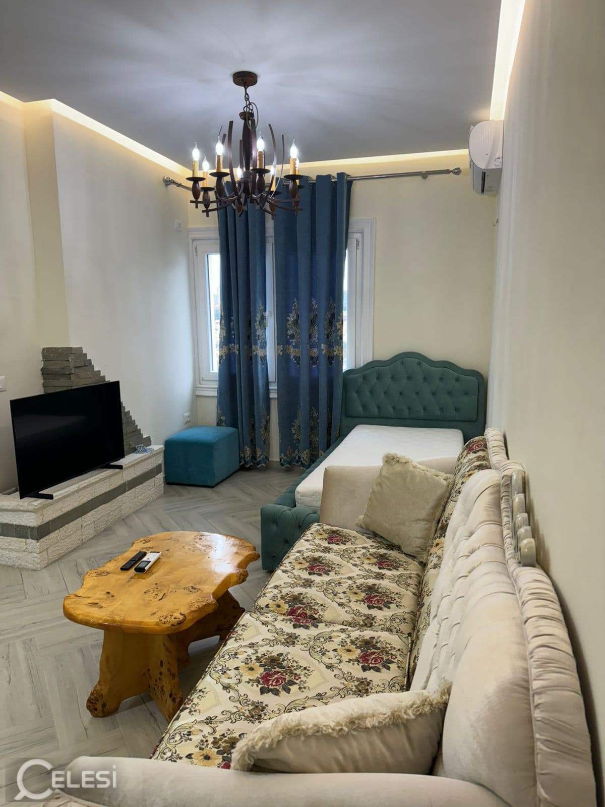 Apartament 1+1 me qira, RR. SHEFQET NDROQI. — foto 3