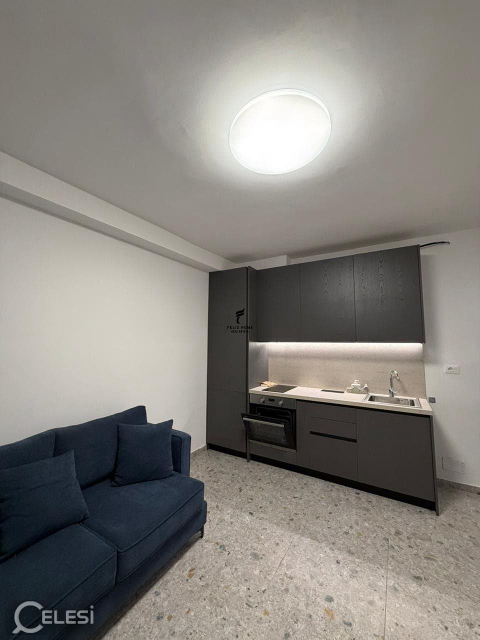 Apartament 1+1 me qira, STACIONI I TRENIT — foto 2