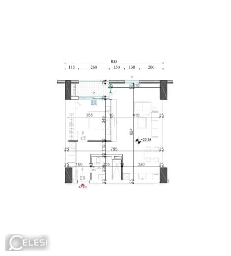 Apartament 1+1 në shitje, Rruga Dritan Hoxha — foto 2