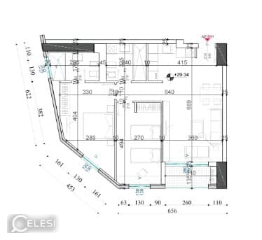 Apartament 2+1 në shitje, Dritan Hoxha — foto 2