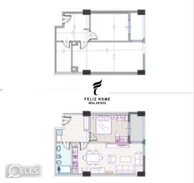 Apartament 1+1 në shitje, STACIONI I TRENIT — foto 3