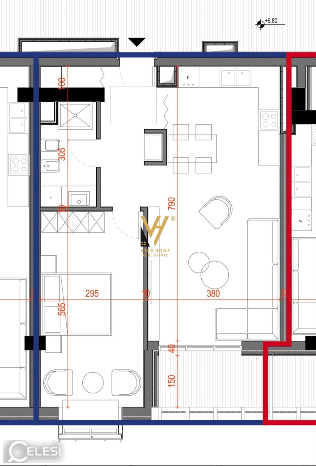 Apartament 1+1 në shitje, DHERMI — foto 2