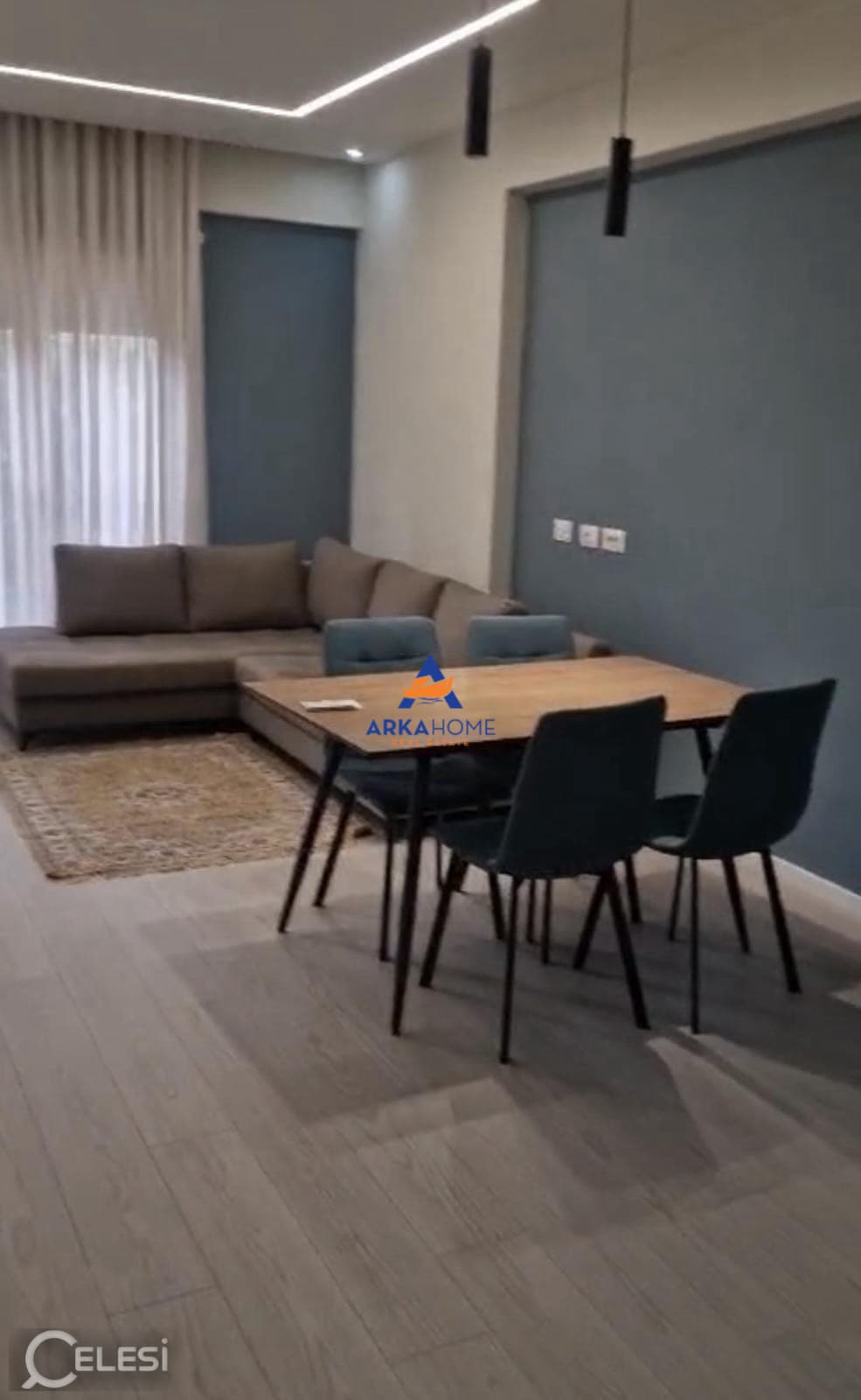 Apartament 1+1 me qira, stacioni i trenit — foto 2